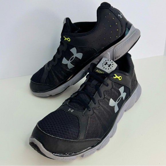 Men’s Under Armour Freedom Assert VI Athletic Shoes Size 12 Black - Picture 9 of 9